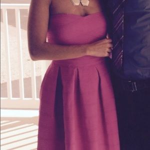 Adorable hot pink dress